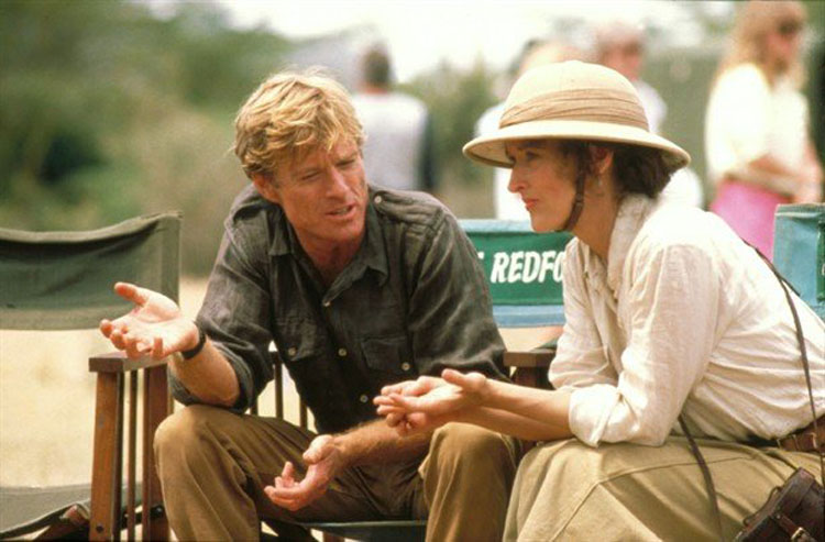 Robert Redford y Meryl Streep protagonistas de Memorias de África