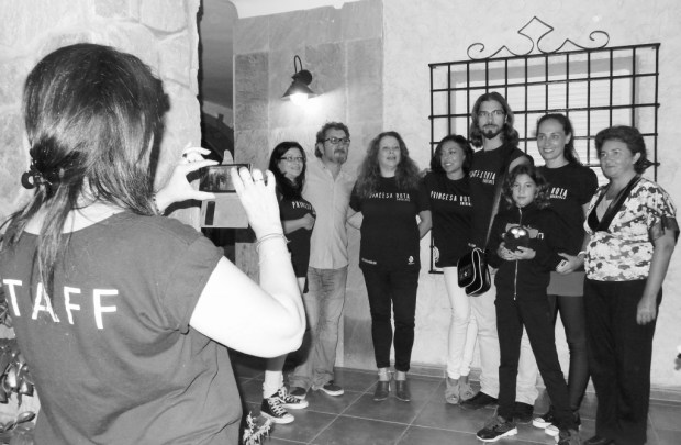 Sesión de cine con el equipo de Princesa Rota Orígenes 