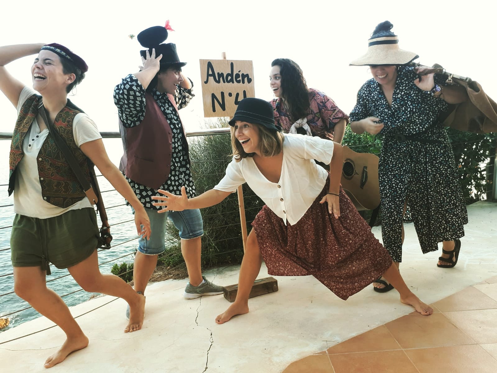 GRUPO ANDÉN Nº 4 POESÍA RECITADA, CANTADA