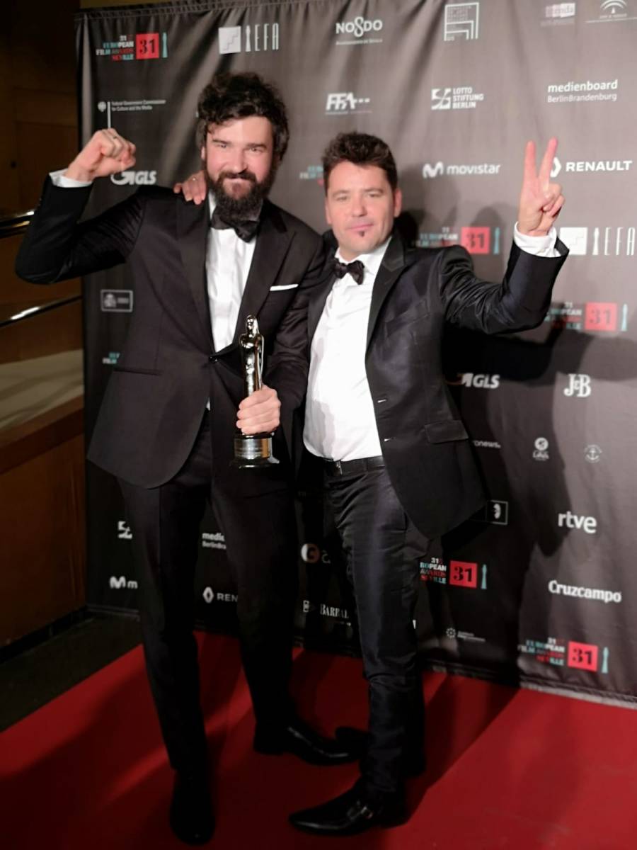 Raúl de la Fuente y Damian Nenow